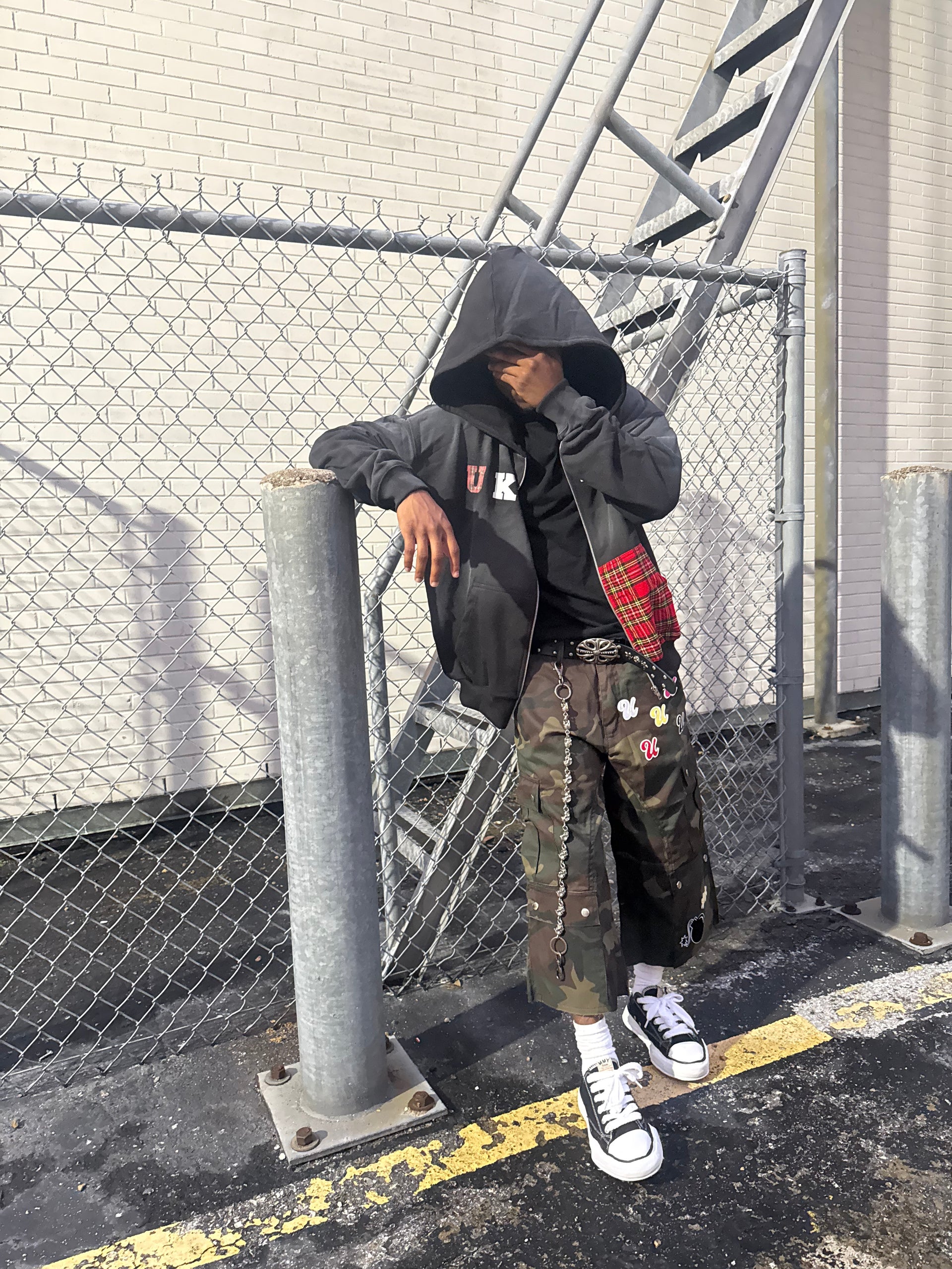 Ukiyo Flannel Hoodie